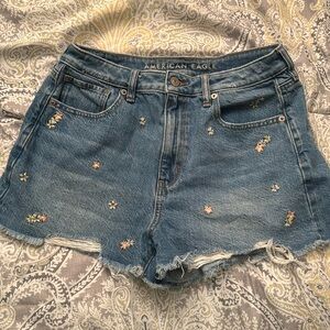 Jean “mom” shorts from American Eagle